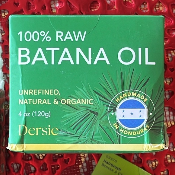 Brand New Raw Batana Oil & Strengthening Shampoo Set w/ Goody Detangling Brush - Picture 3 of 13